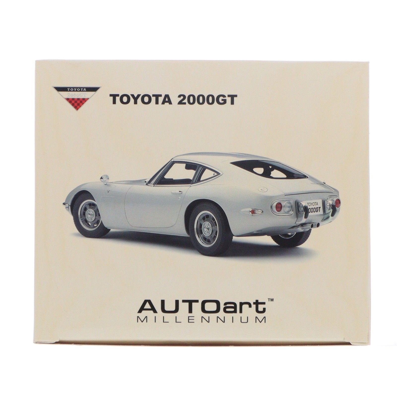 MILLENNIUM 1/18 トヨタ 2000GT (シルバー) アップグレードバージョン