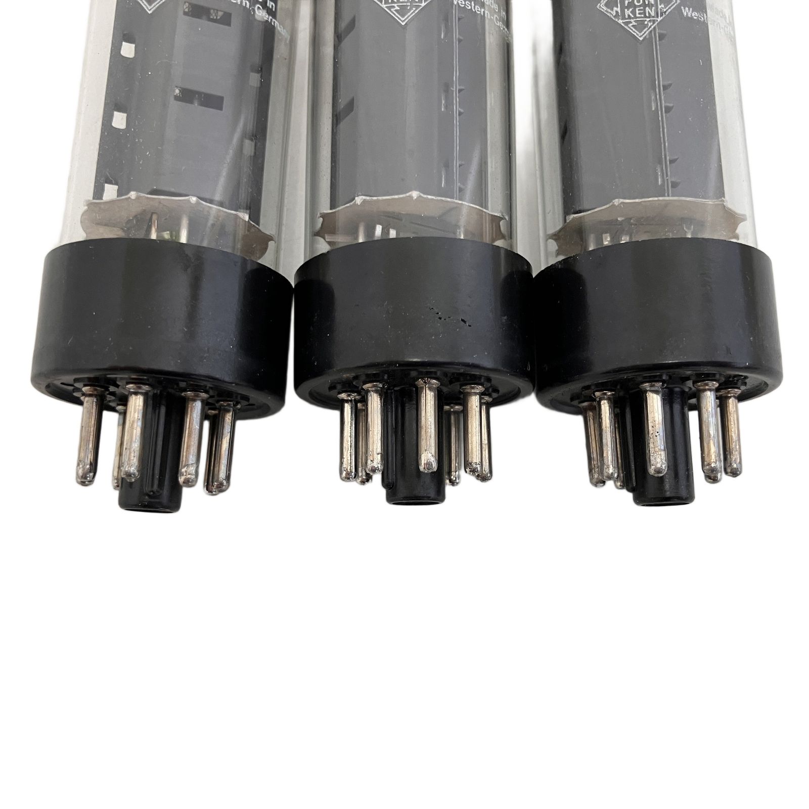 TELEFUNKEN EL34 6CA7 真空管 3本セット 音響 オーディオ ジャンク