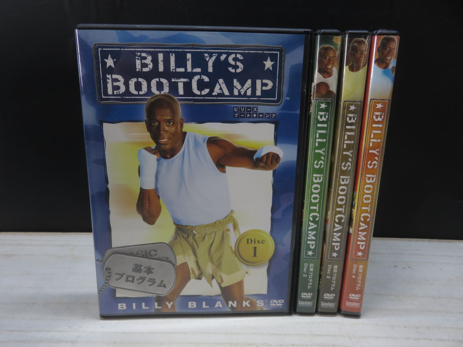 DVD】《4巻セット》BILLY' S BOOTCAMP ビリーズブートキャンプ〈Disc1