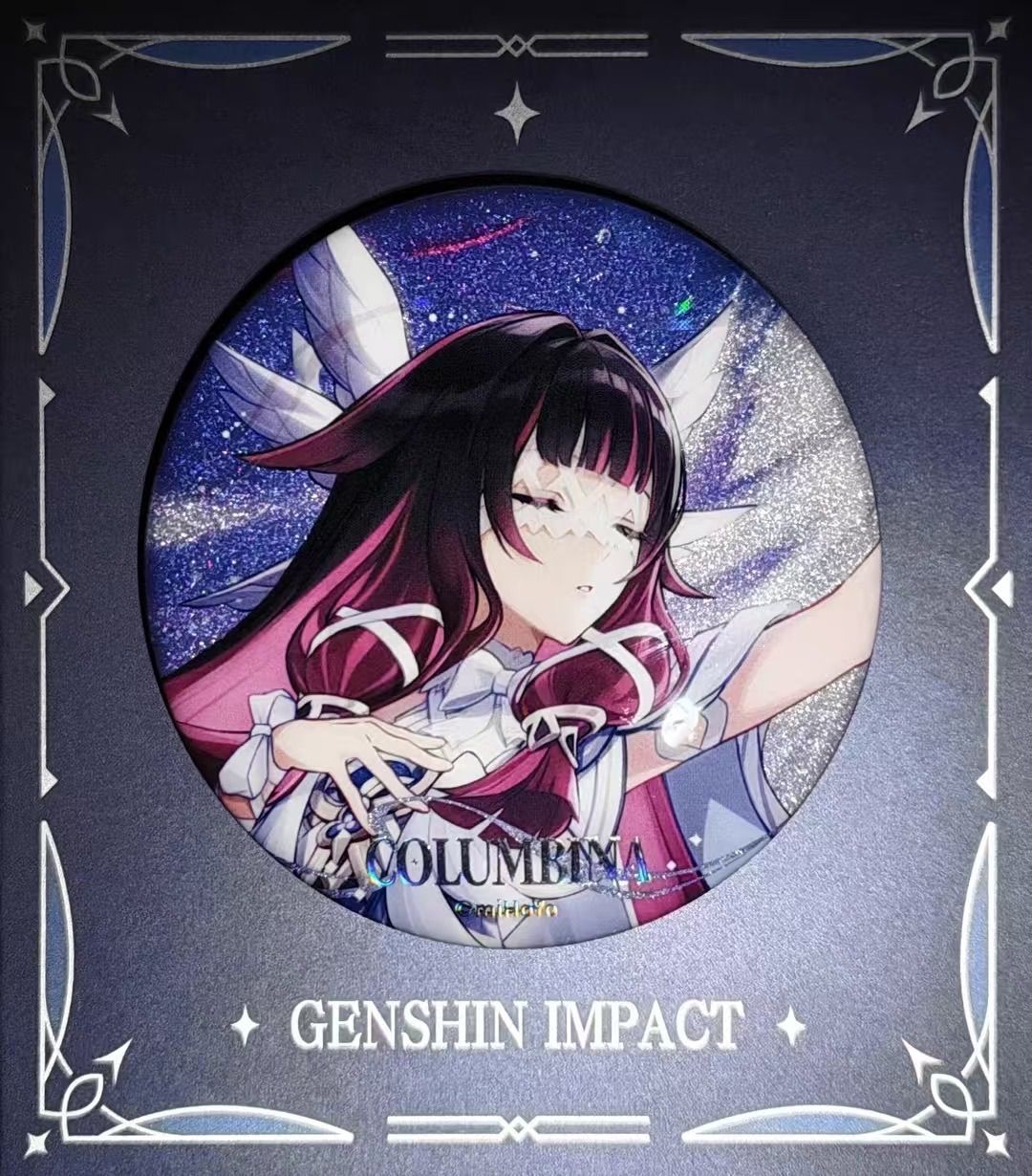 公式正規品 缶バッジ 原神 フリンズ コロンビーナ 少女 サンドローネ