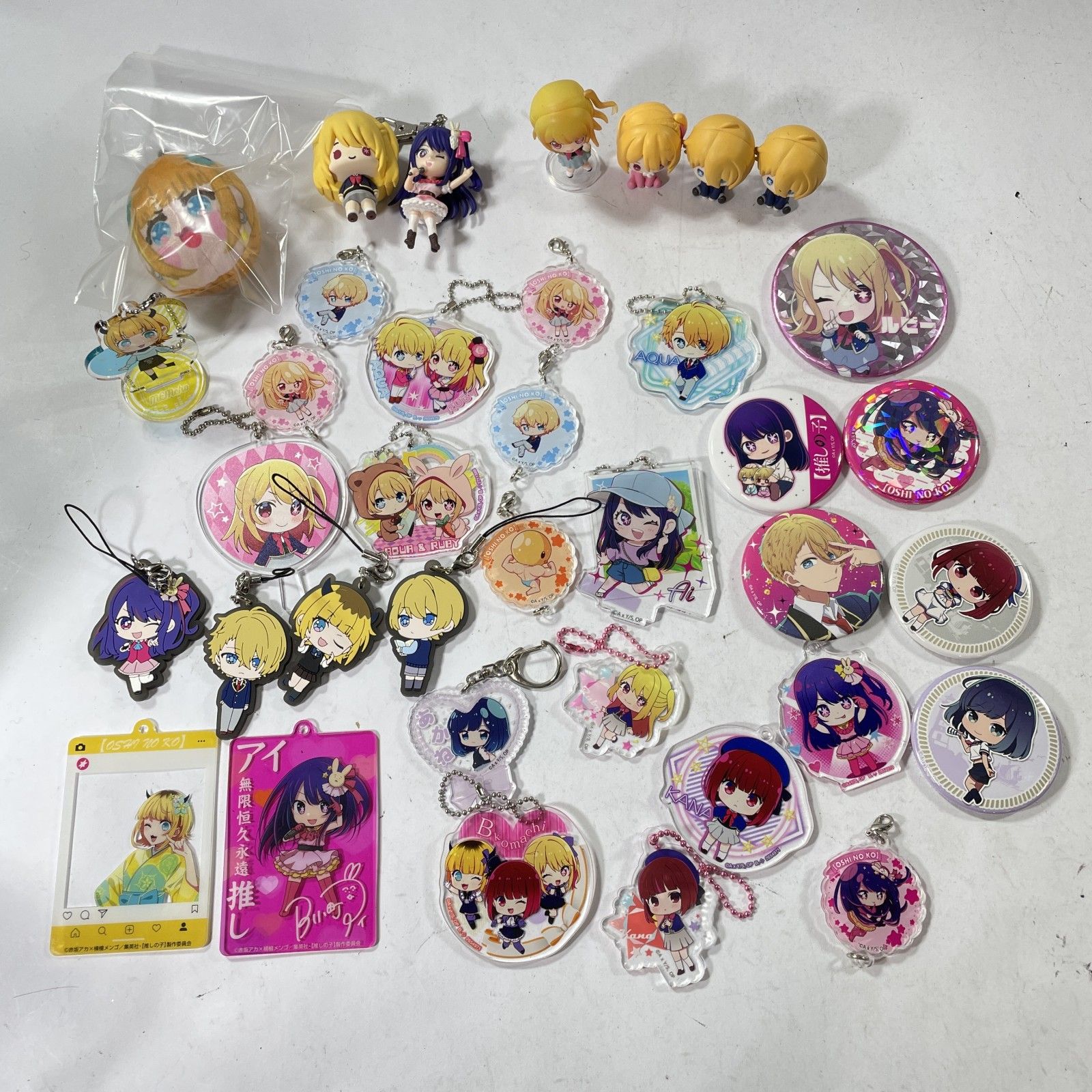 ☆ アニメ 推しの子グッズ 缶バッチ フィギュア アクキー など 37点