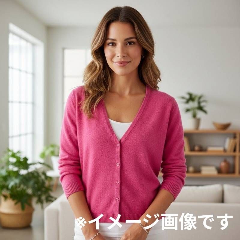 オールド ユニクロ UNIQLO カシミヤ100% カーディガン ピンク M ニット