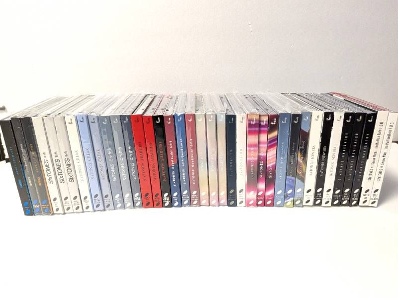 SixTONES シングルCD 37点セット まとめ売り Imitation Rain ～ GONG