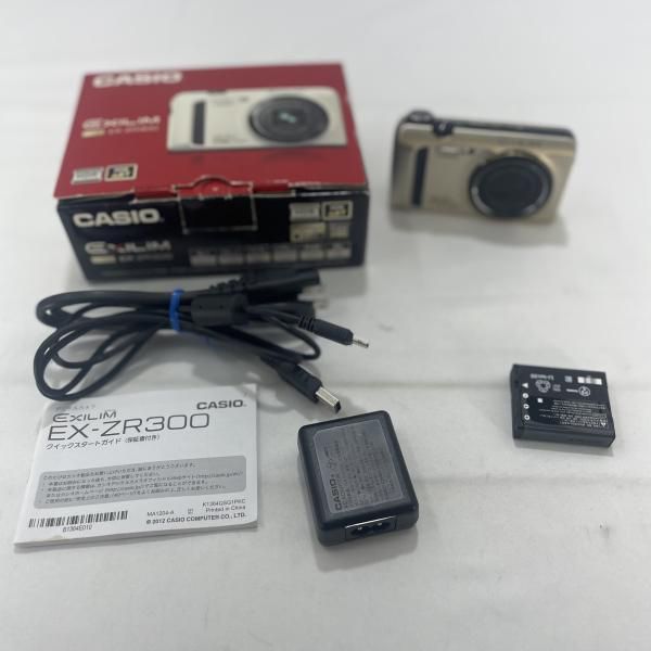 中古】CASIO HIGH SPEED EXILIM EX-ZR300 コンパクトデジタルカメラ