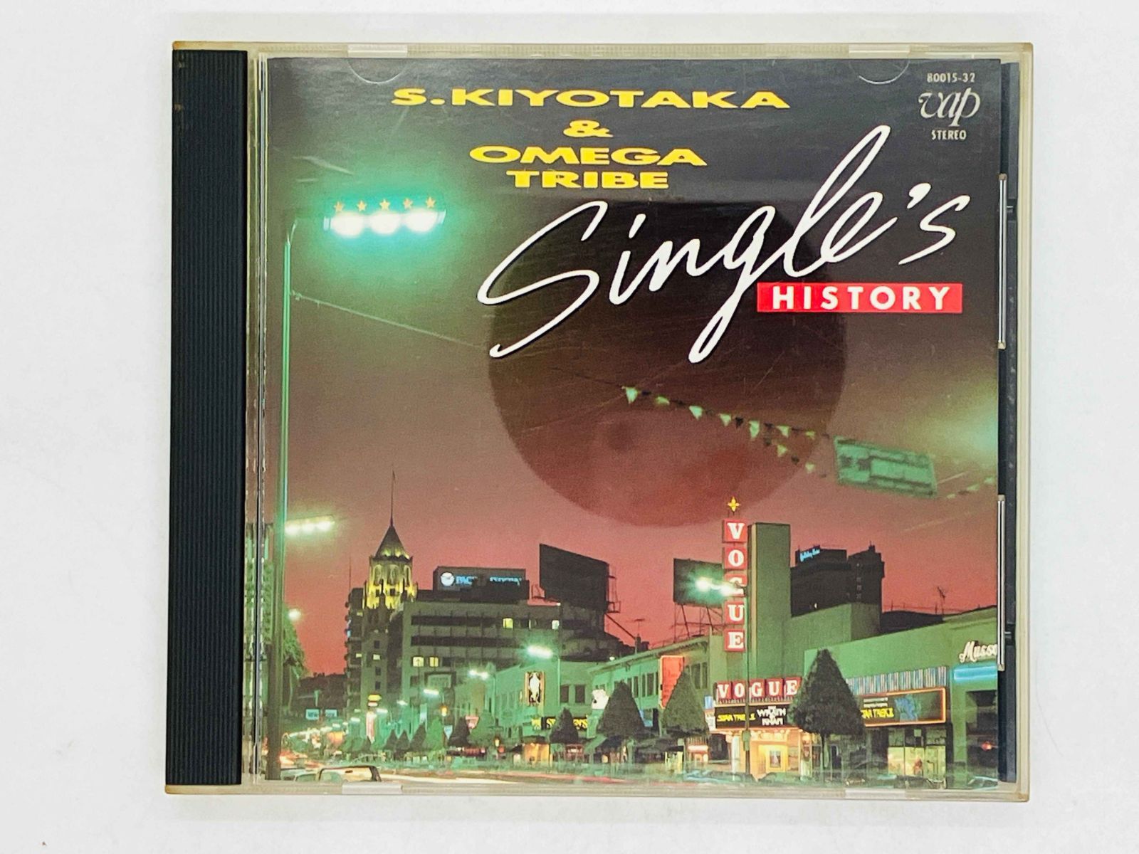 CD 杉山清貴&オメガトライブ / シングルズ・ヒストリー / S. KIYOTAKA