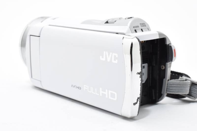 光学極上品】JVC Everio GZ-E750 白 ホワイト ビデオカメラ