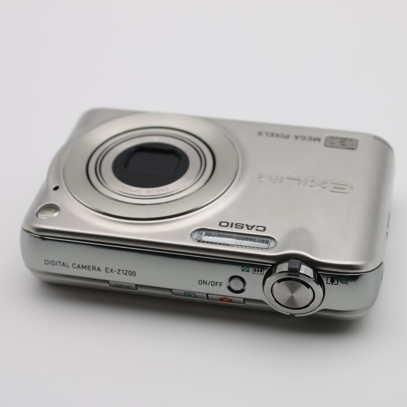 極上品】 CASIO EXILIM EX-Z1200 ZOOM シルバー デジタルカメラ