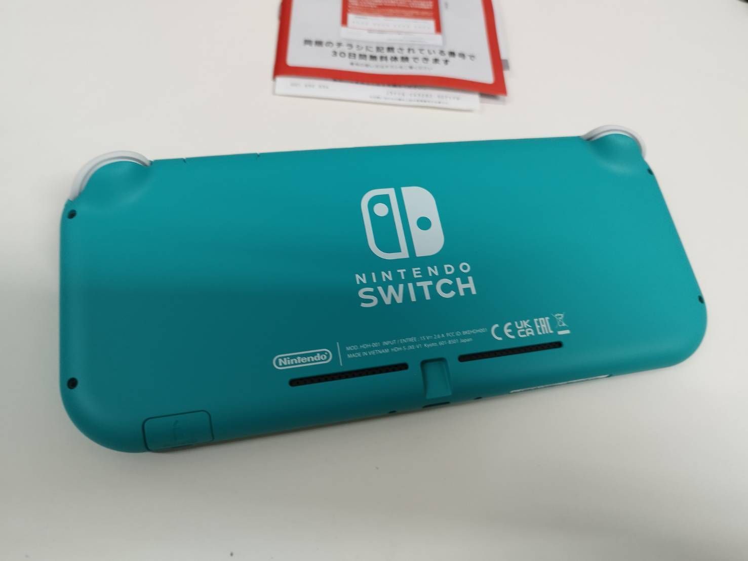未使用に近い】Nintendo Switch Lite HDH-001/2024年製/ターコイズ