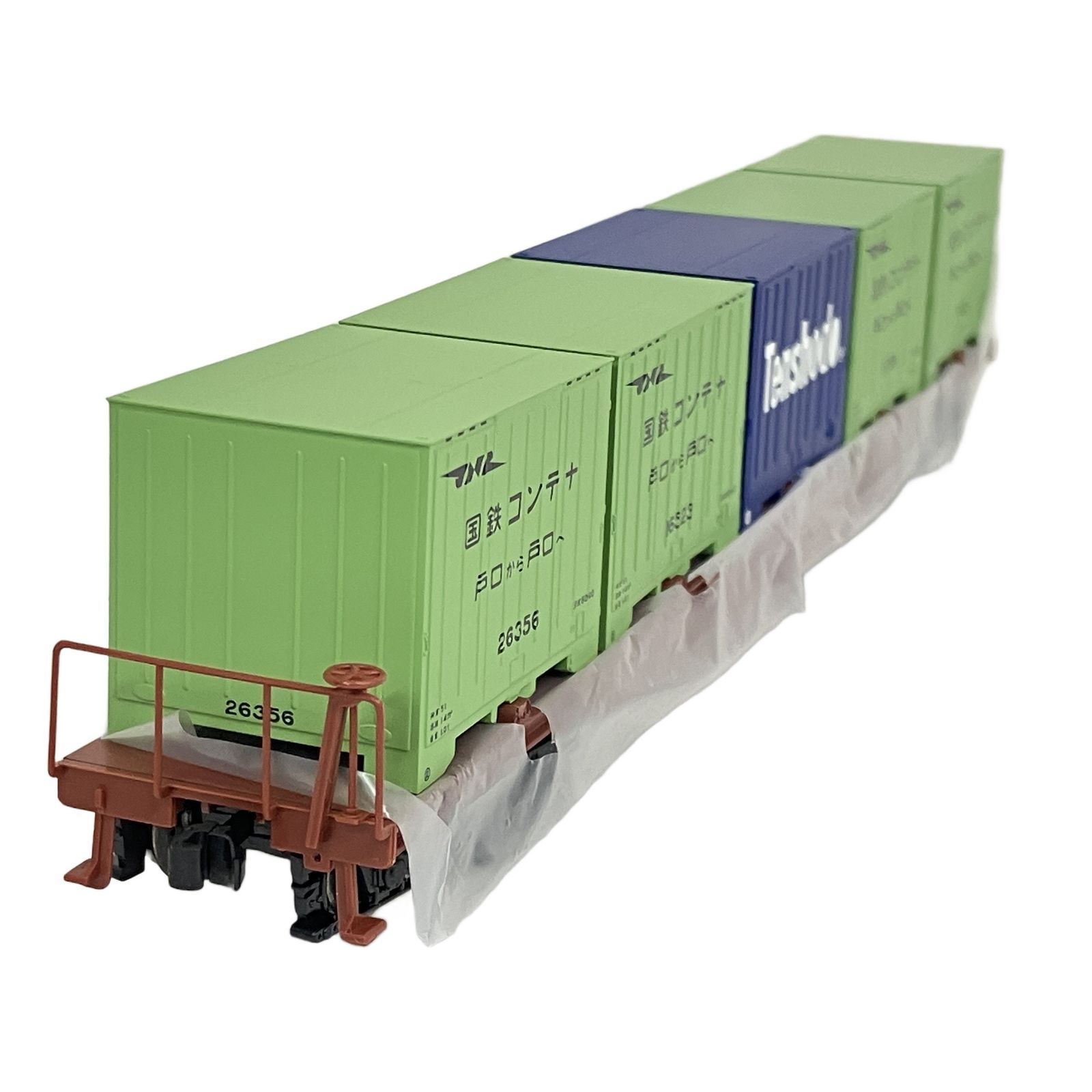 天賞堂 コキ5500 縦補強4本タイプ 65周年記念コンテナ付 58997 HO