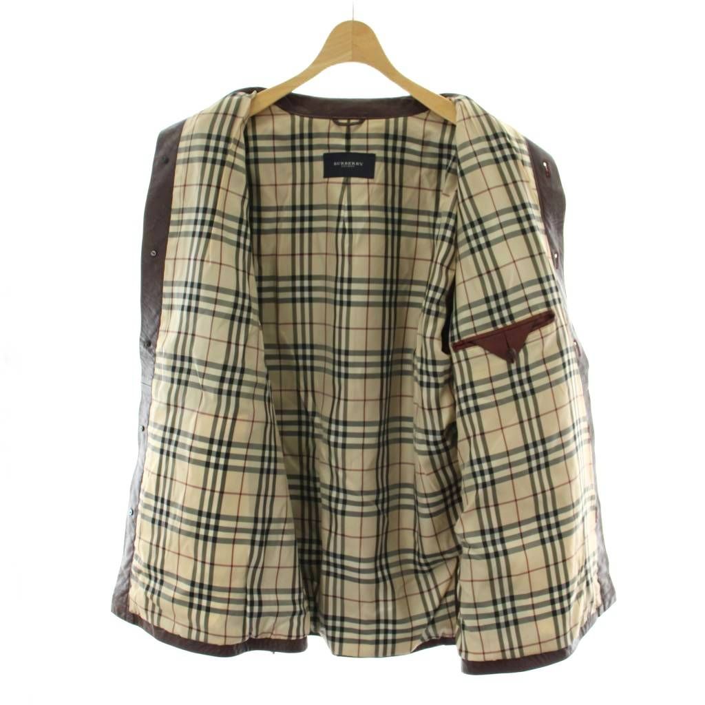 バーバリー ロンドン BURBERRY LONDON レザージャケット ラムレザー