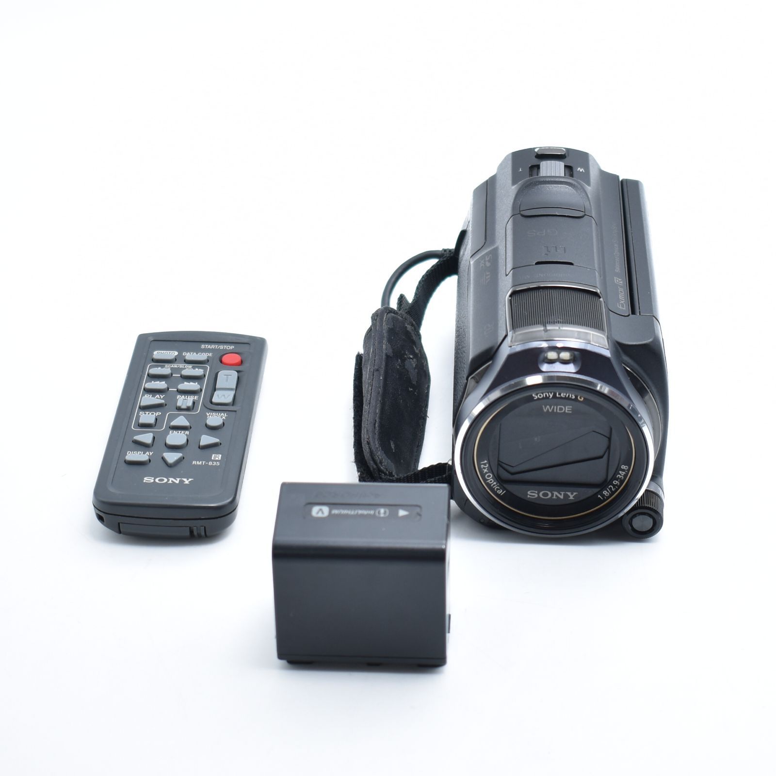 B#11412 SONY ビデオカメラ HANDYCAM CX630V 光学12倍 内蔵メモリ64GB