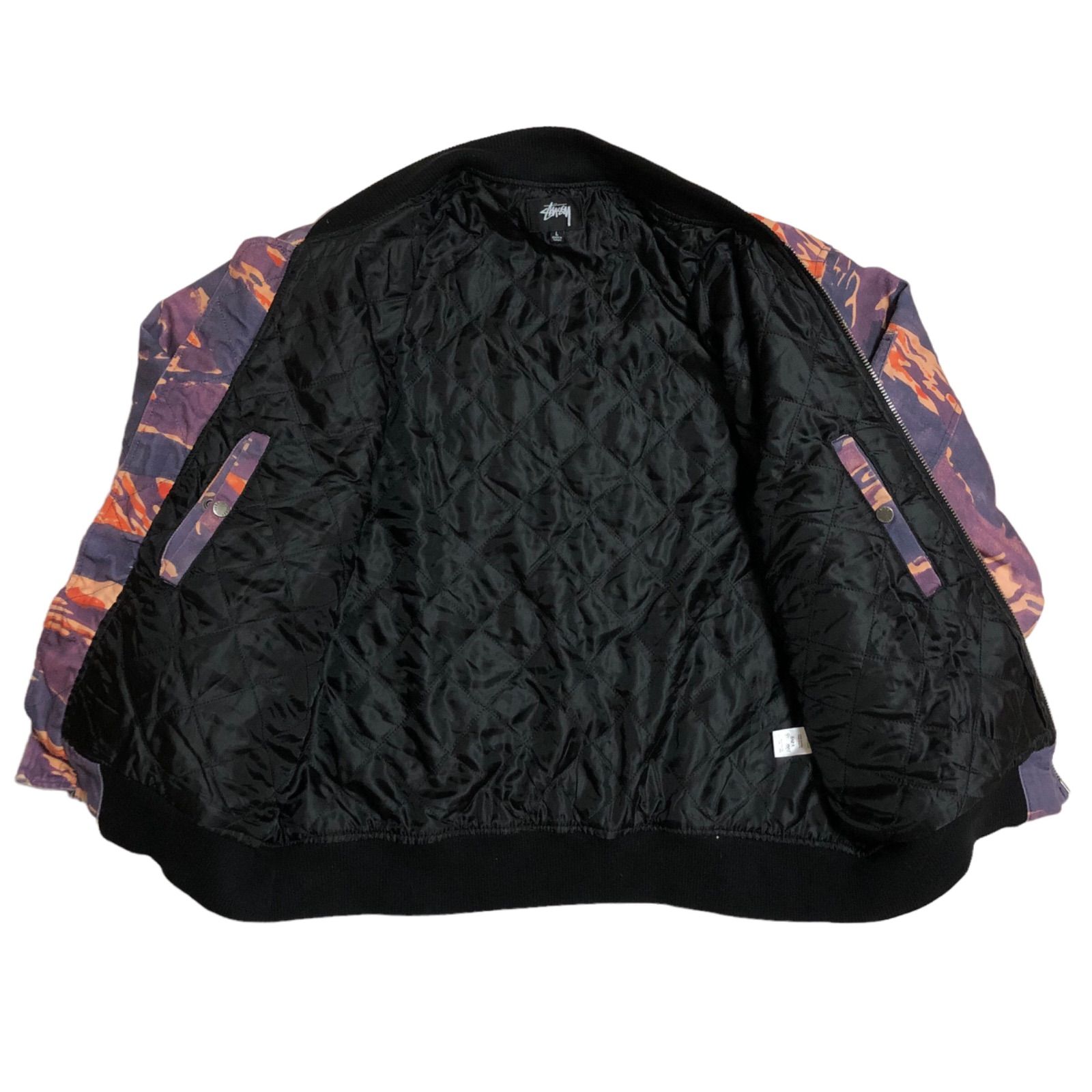 ステューシー STUSSY ×LUCIEN SMITH/22AW/TIGRIS CANVAS BOMBER JACKET