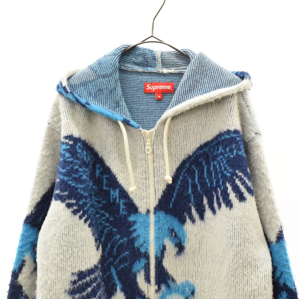 SUPREME (シュプリーム) 16AW EAGLE HOODED ZIP UP SWEATER イーグル
