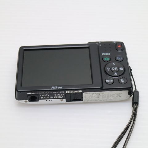 超美品 COOLPIX S2900 シルバー 即日発送 コンデジ Nikon 本体 土日祝