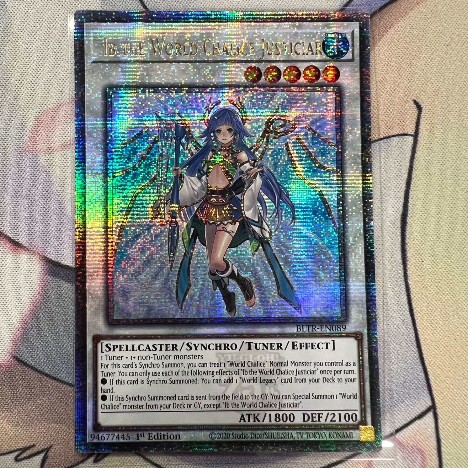 遊戯王 PSA10 星杯の神子イヴ シークレットレア スーパーレア 英語版