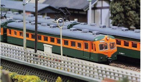 旧型国電80系1次車（初期型湘南） 6両編成セット 【グリーンマックス