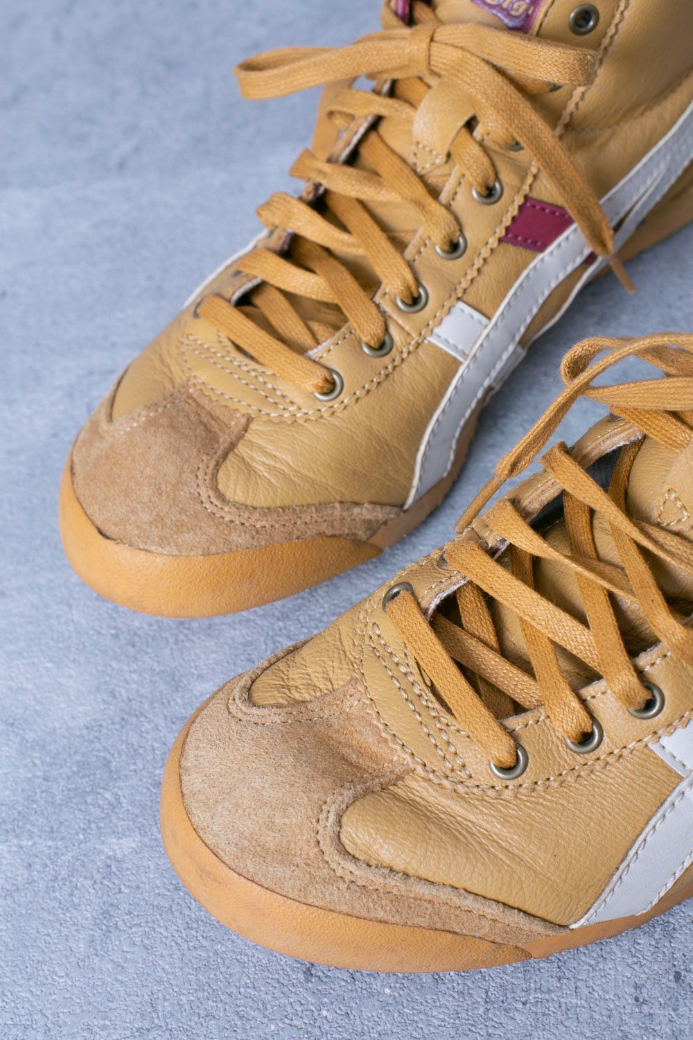 Onitsuka Tiger オニツカタイガー レザーハイカットスニーカー - メルカリ