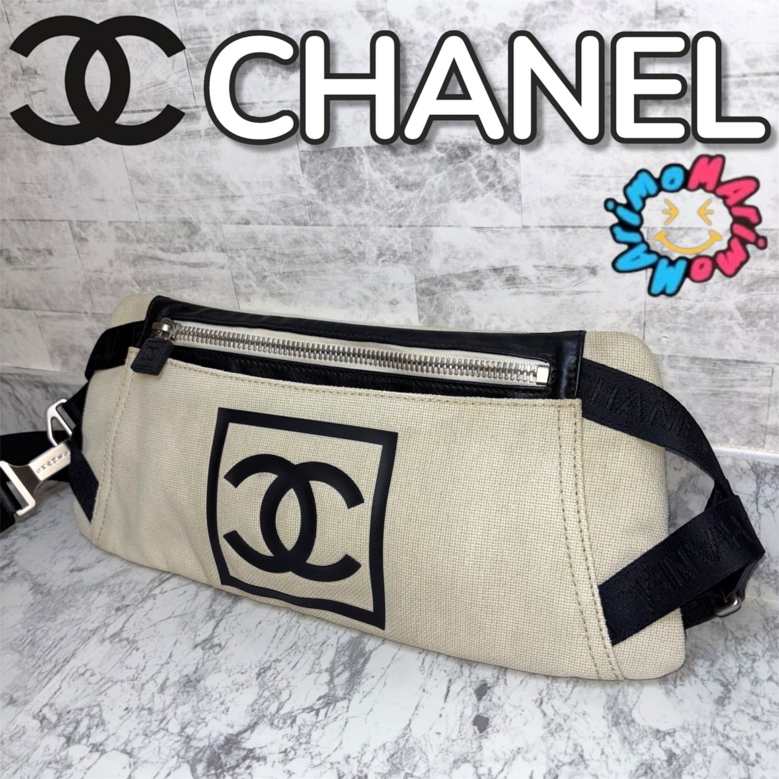 CHANEL シャネル スポーツライン ココマーク ウエストバッグ ボディ