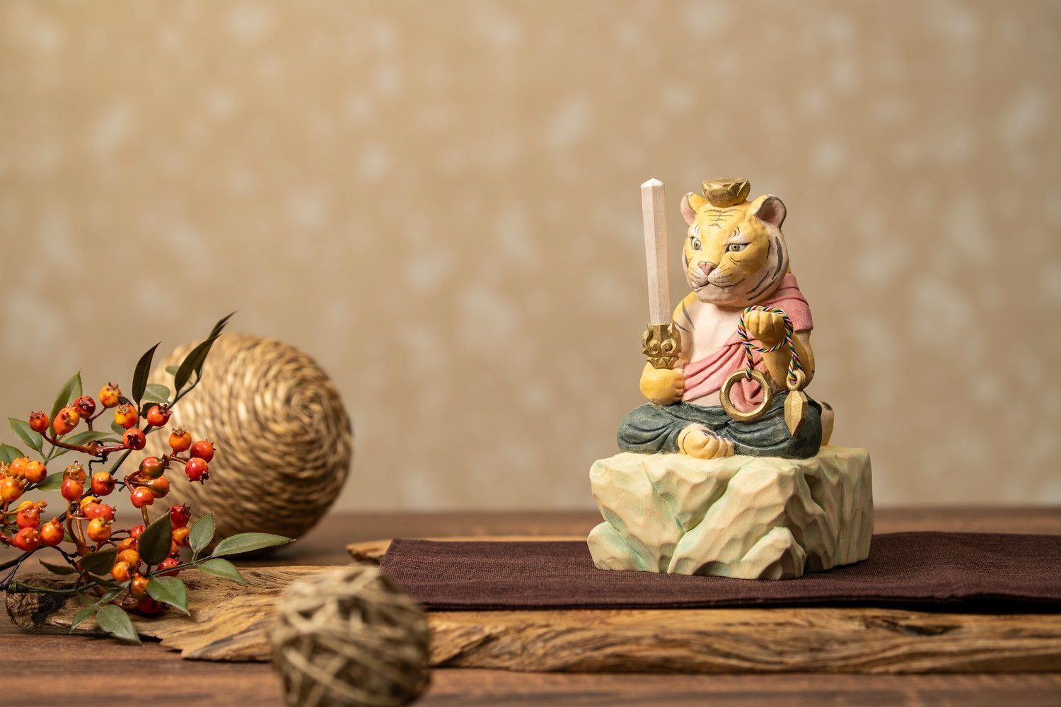 花瓶とリンゴの油彩画 リンゴのある静物画（油彩・キャンバス レトロ