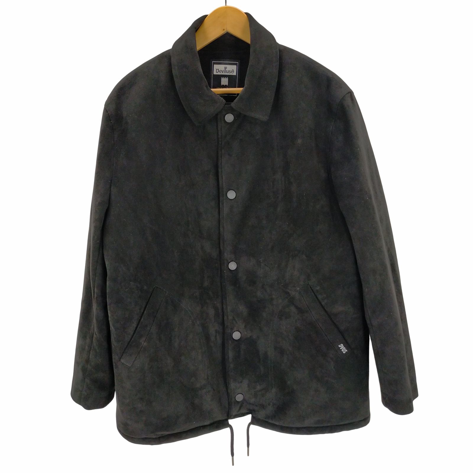 デビルユース Deviluse フェイクスエードコーチジャケット メンズ JPN