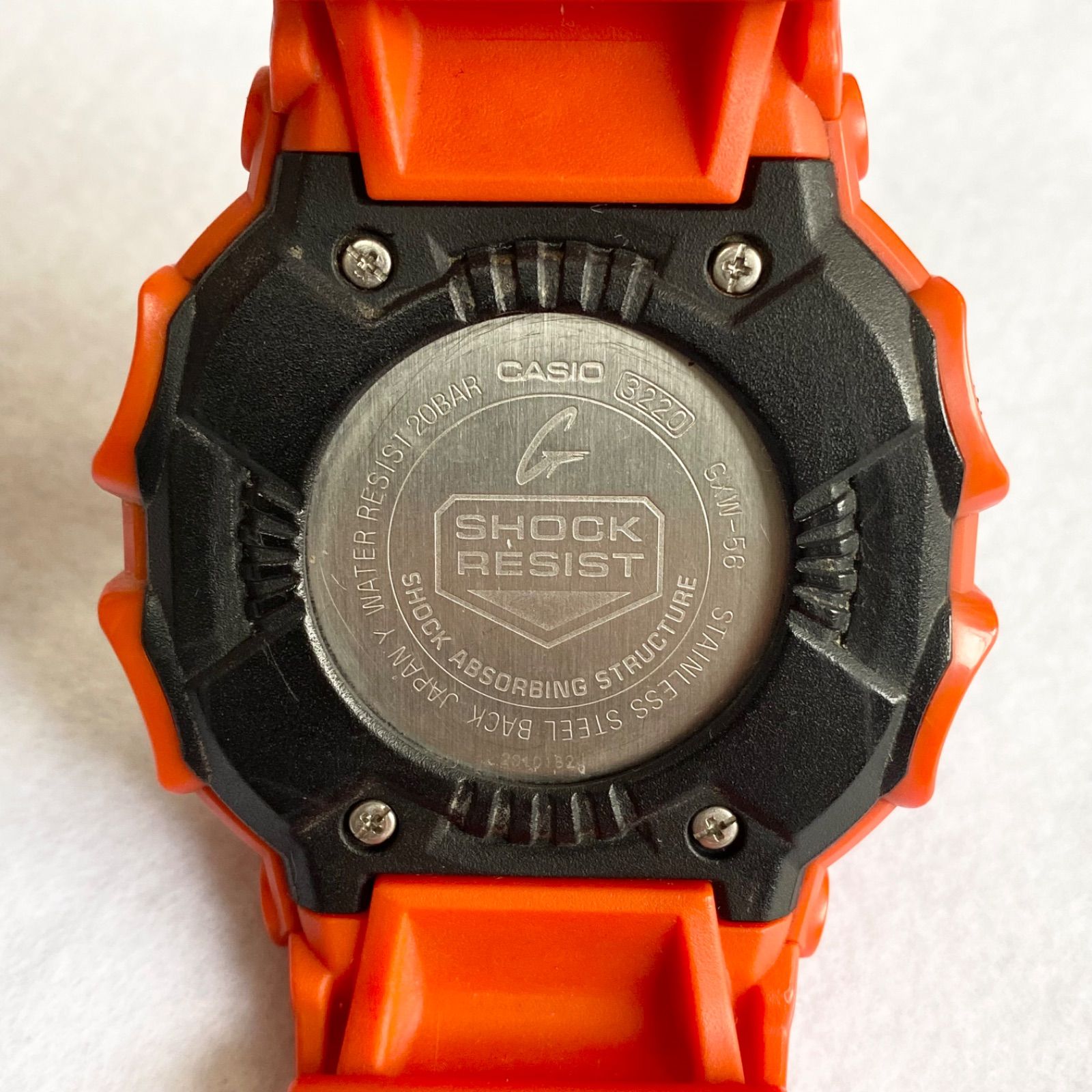 激レア】CASIO カシオ G-SHOCK ジーショック GXW-56-4JF オレンジ タフ