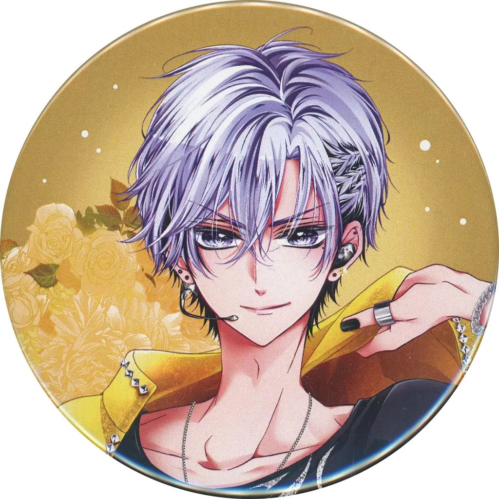 中古】バッジ・ビンズ 瑠可(ルカ) 缶バッジ 「熱愛プリンス お兄ちゃん