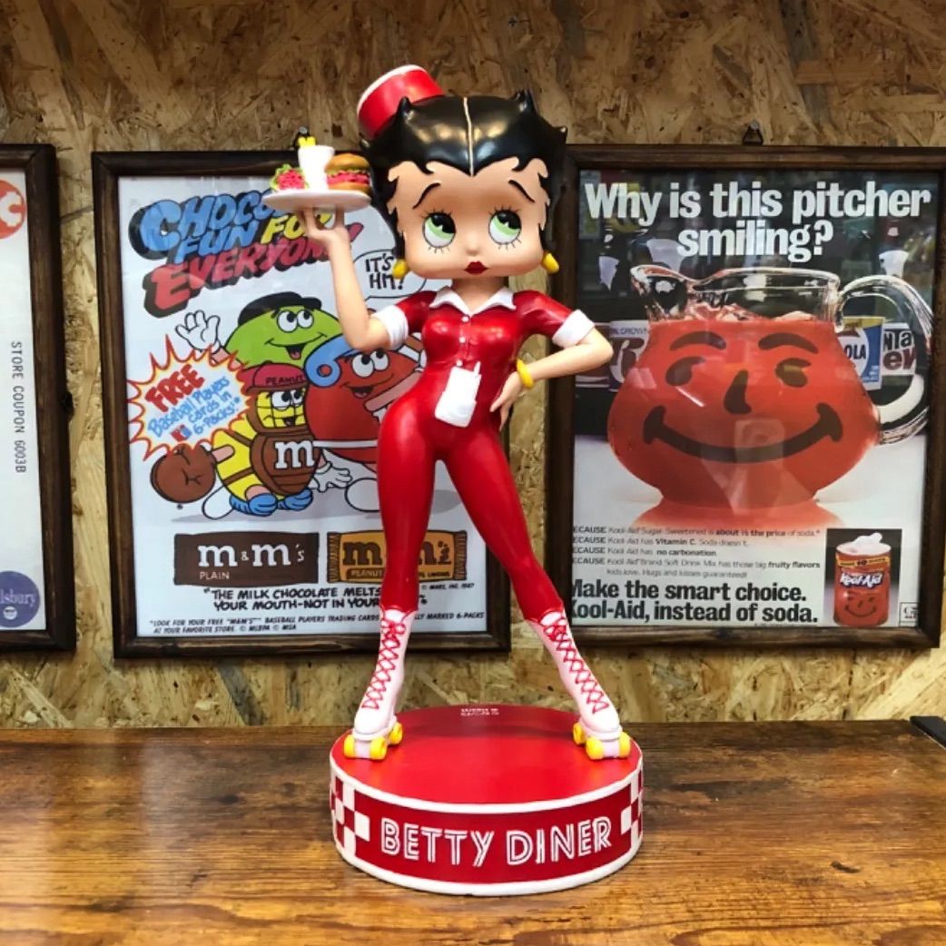 Betty Boop】 American Figure ダイナー フィギュア ベティちゃん