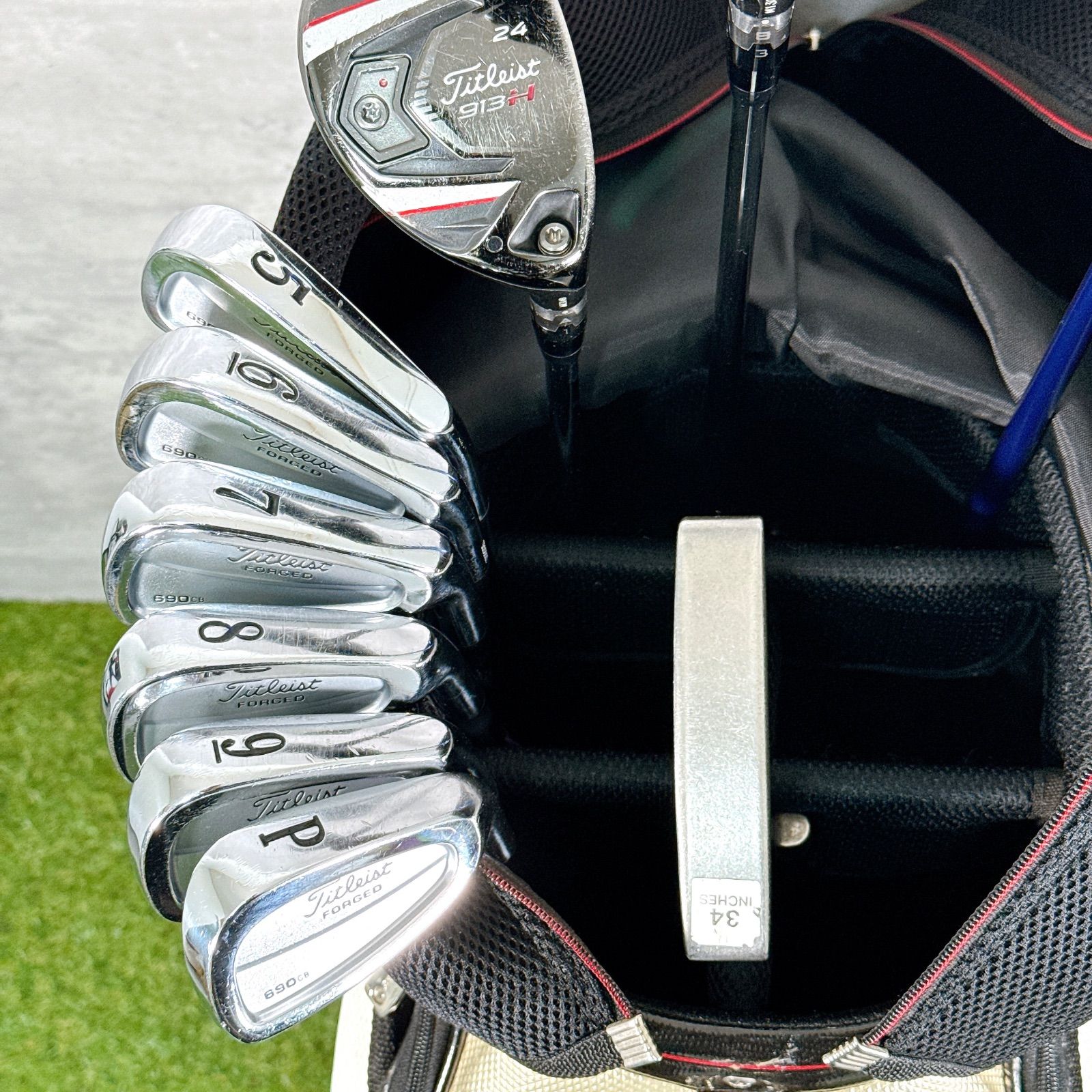 ゴルフクラブセット メンズ Titleist タイトリスト フルセット 10本