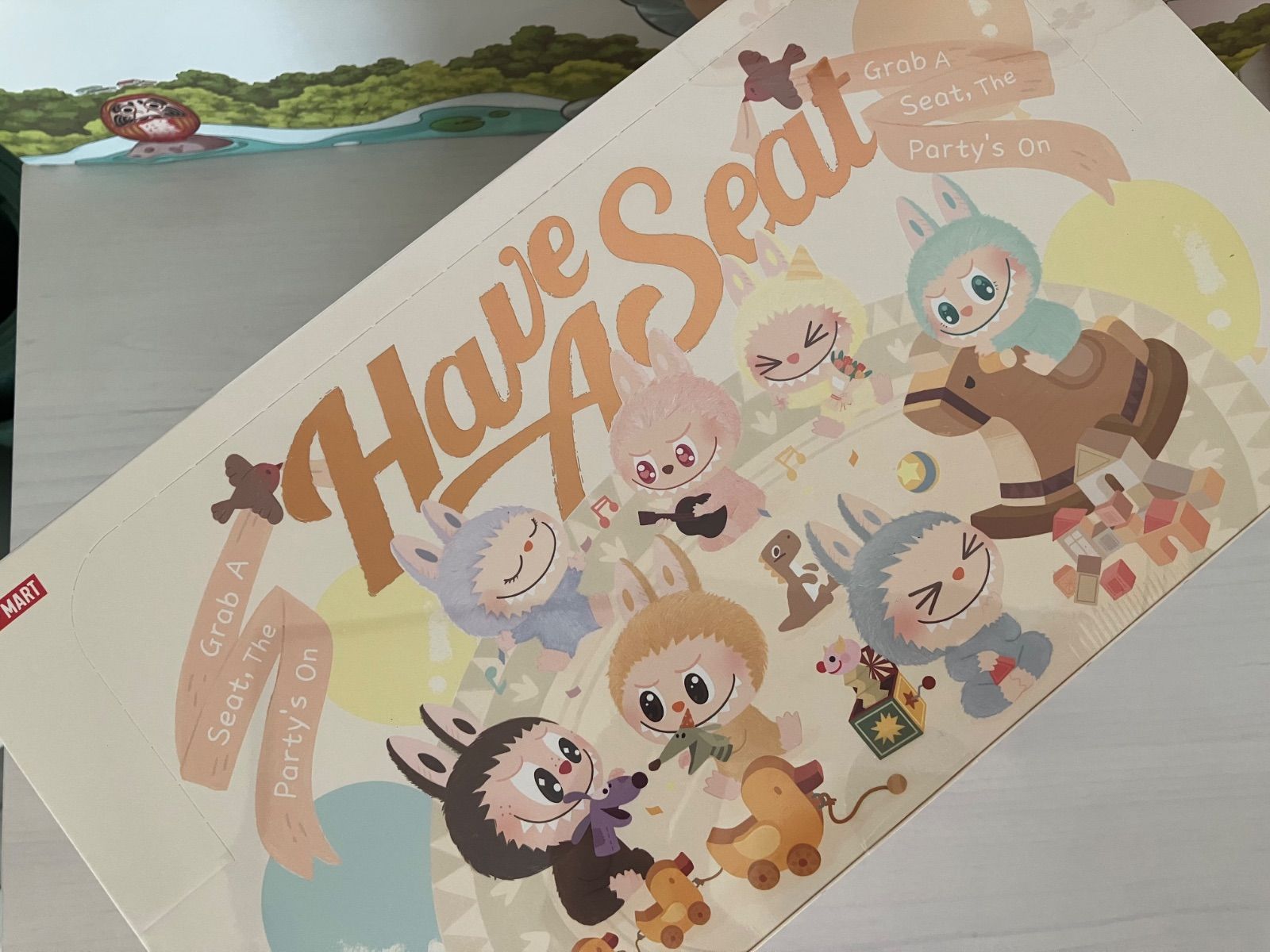 全国送料無料】新品未開封シュリンク付き、ラブブ ハブアシート labubu