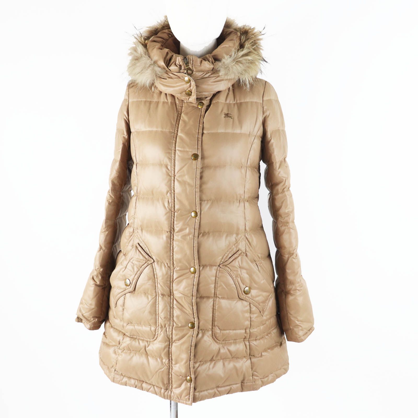 BURBERRY BLUE LABEL フード付きコート 40