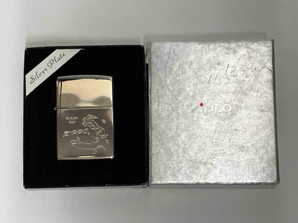 ZIPPO 1995年製 SILVER PLATE 1937 WINDY ジッポ ウィンディ ライター