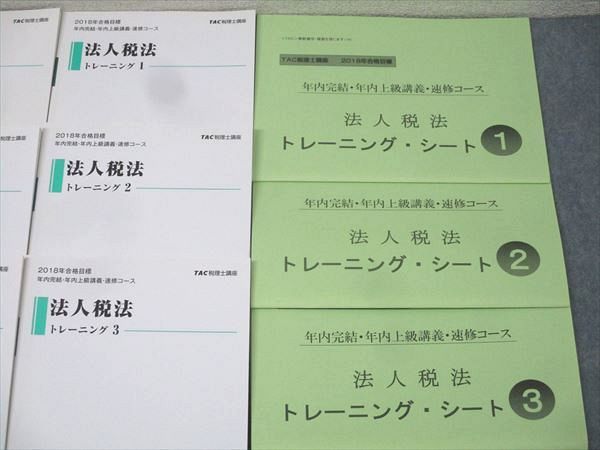 TAC 法人税法 2025年目標 基本テキスト、トレーニング、理論マスター