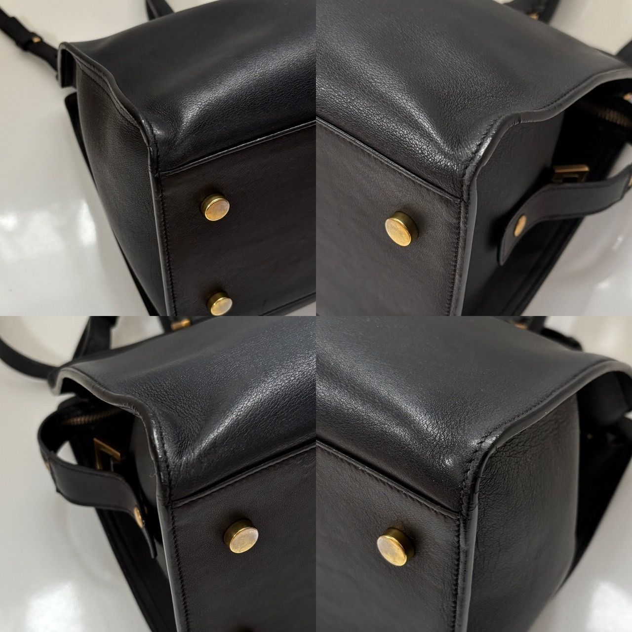 美品 SAINT LAURENT PARIS サンローランパリ ベイビーカバス 2way YSL