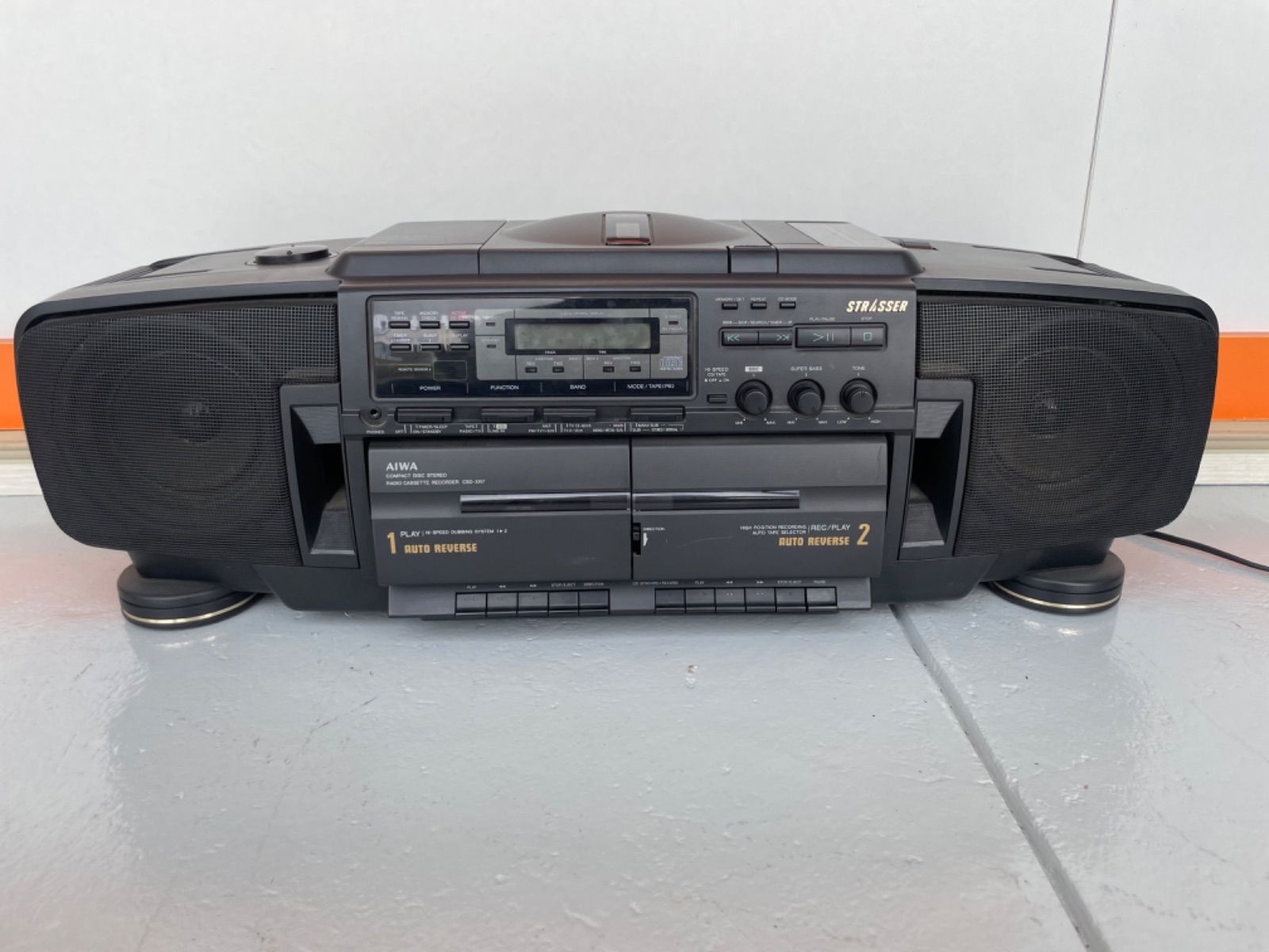 AIWA CSD-XR7 STRASSER CD ラジカセ 中古品 - メルカリ