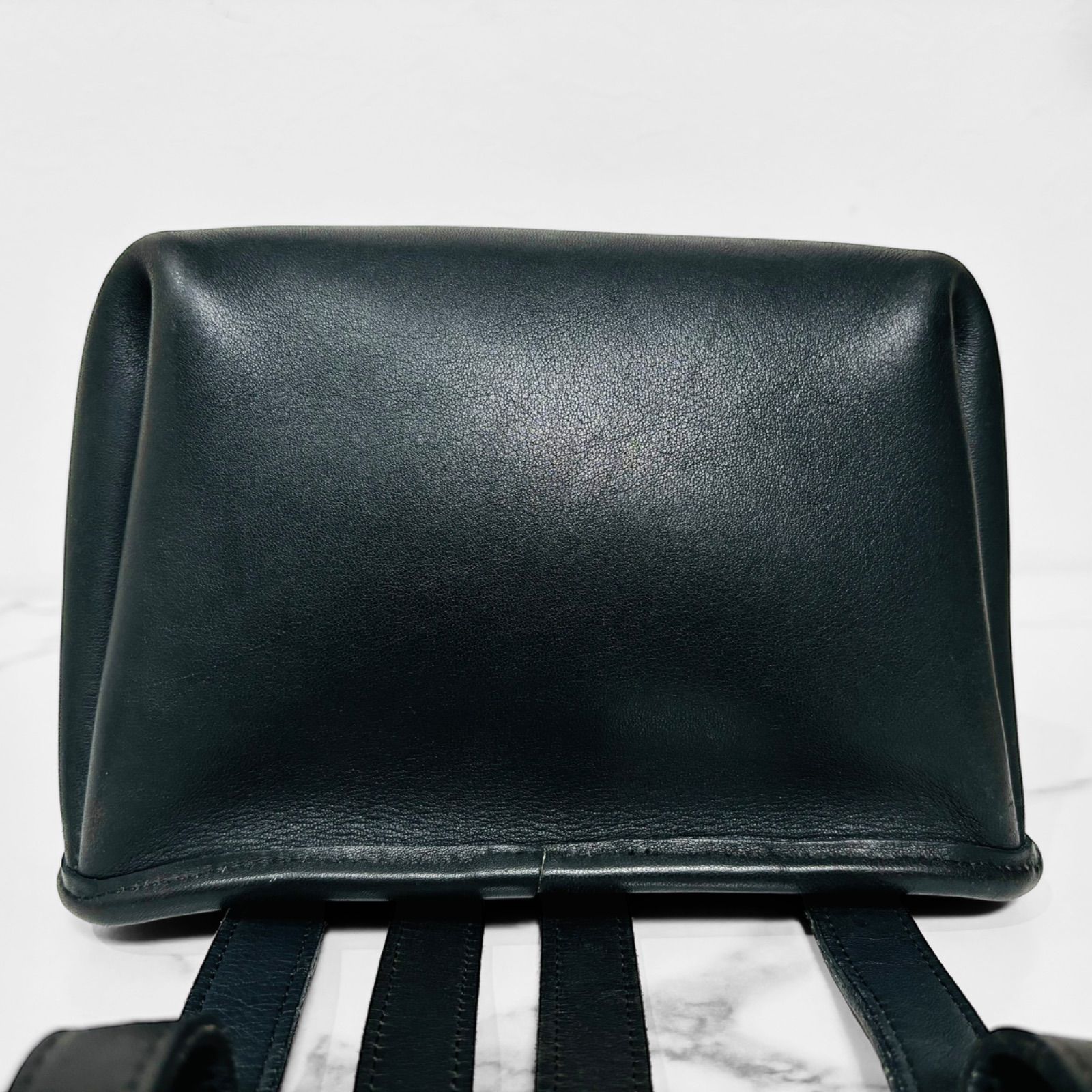 廃盤 希少 COACH コーチ オールドコーチ グラブタンレザー 巾着