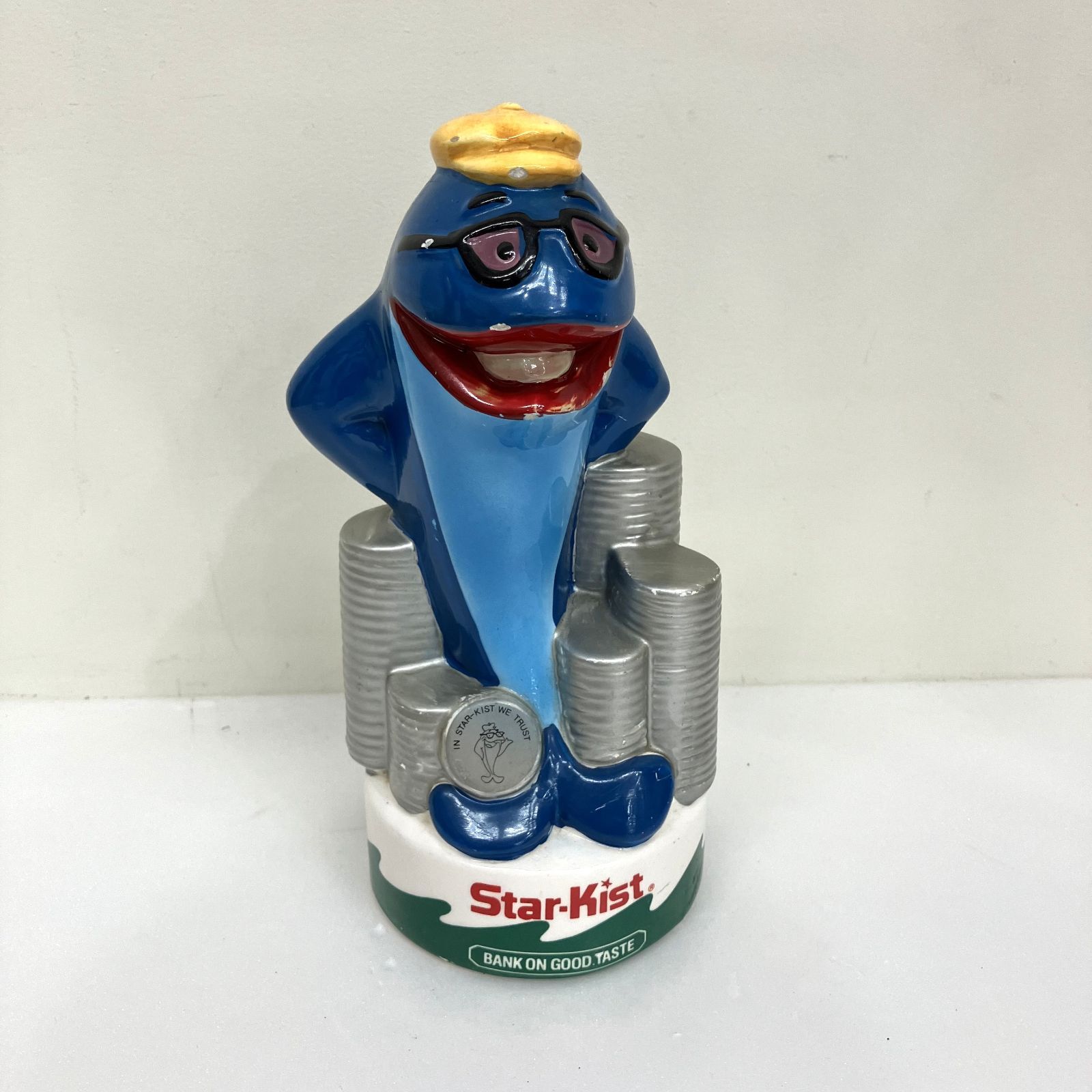 90s チャーリーザツナ Charlie the Tuna 貯金箱 BANK ?1988 STAR-KIST