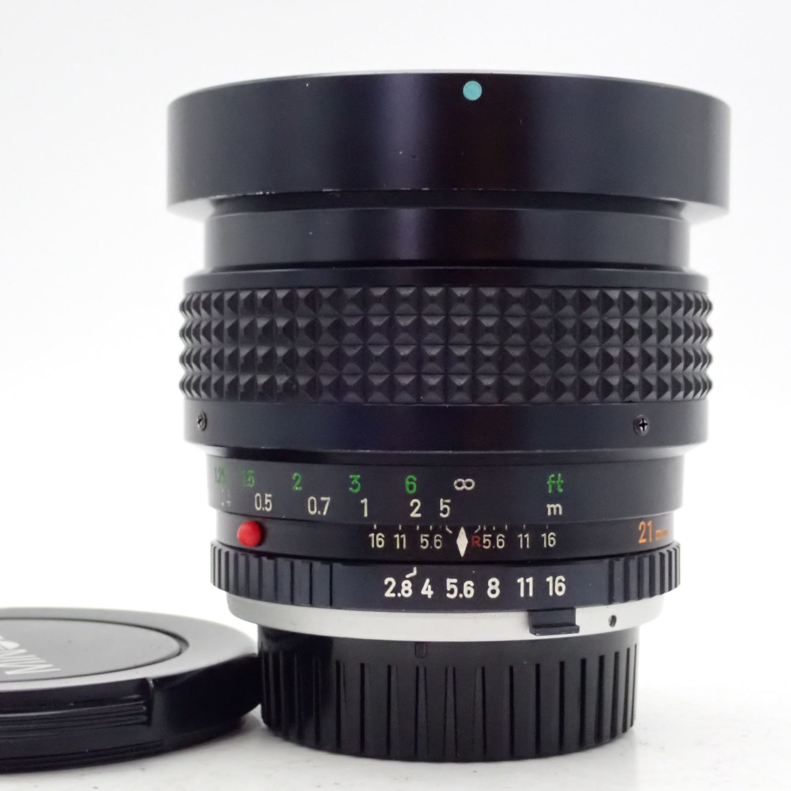 良品 MINOLTA MC W.ROKKOR-NL 21mm f2.8 後期型 超広角 単焦点