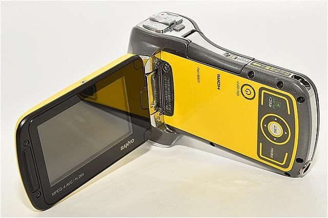 激レア品 SANYO Xacti CA100 Y イエロー DMX-CA100(Y) ＃7684 - メルカリ
