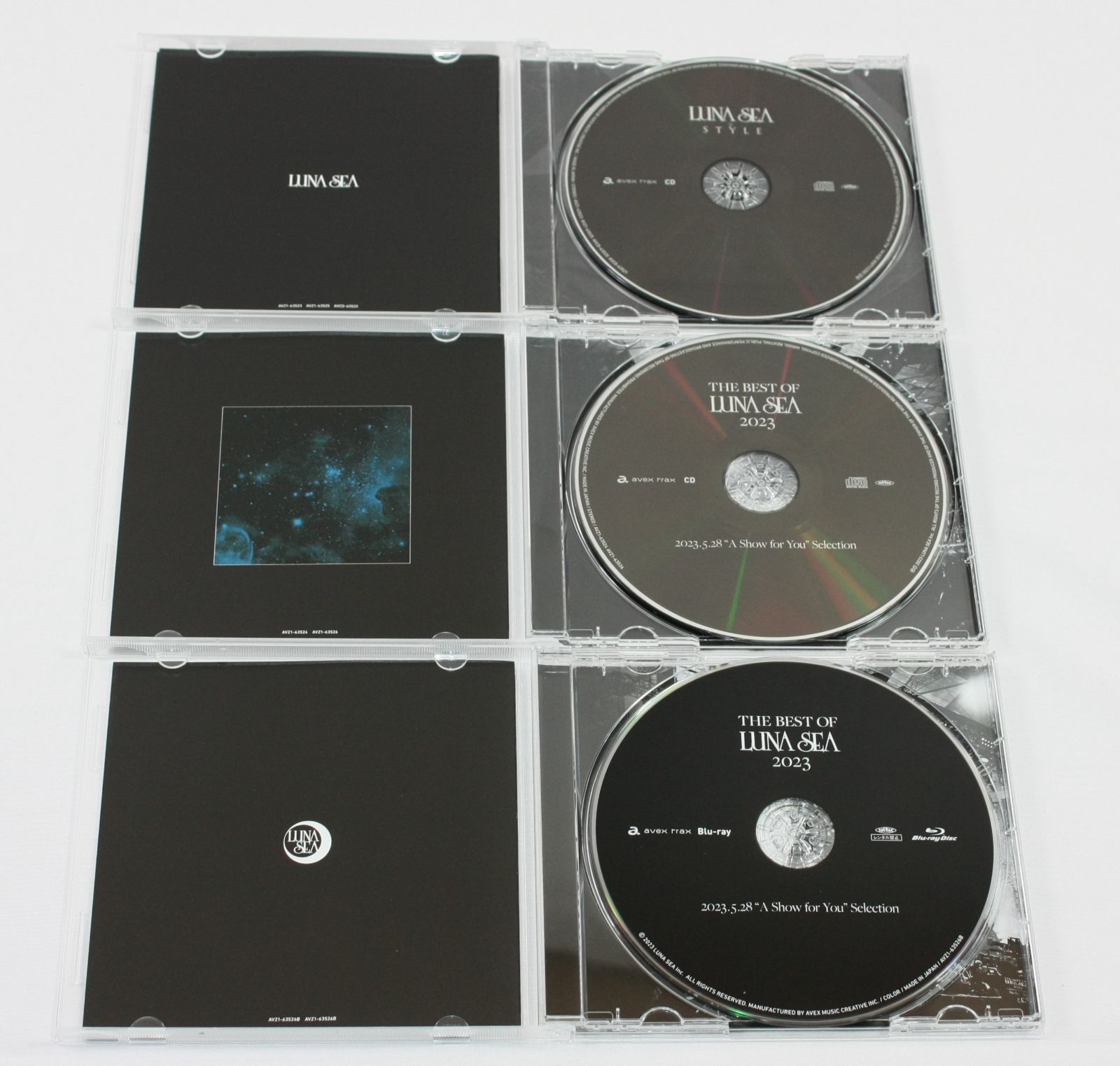 A1132・LUNA SEA ルナシー STYLE SLAVE 限定盤 PREMIUM BOX B CD Blu