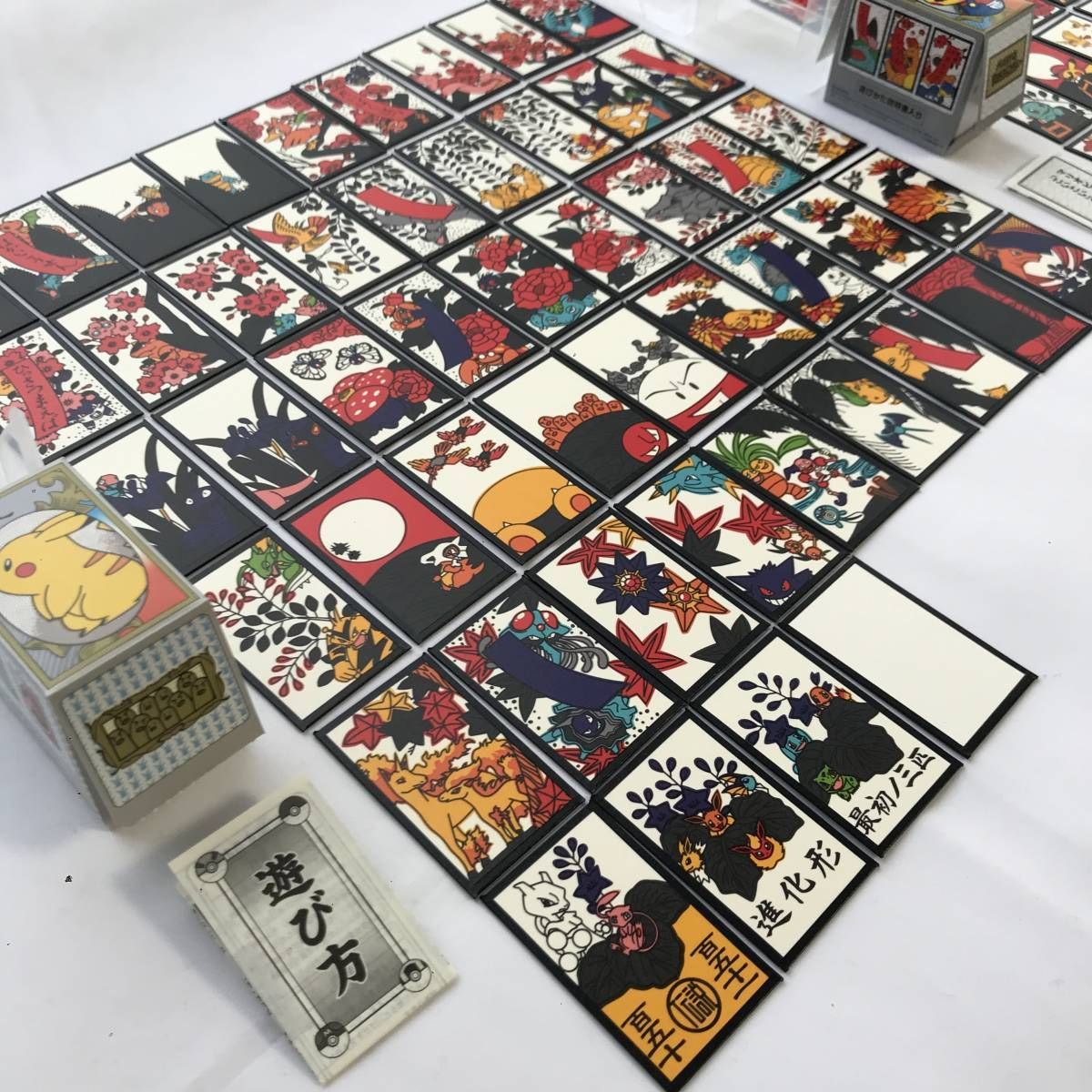 バラ売り可※ポケモンセンター限定】マリオピカチュウ花札 & ポケモン