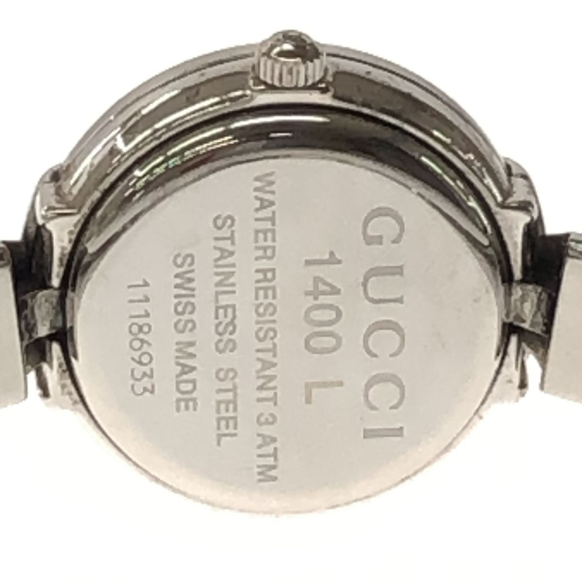 GUCCI グッチ クォーツ時計 1400L 2針 腕時計 - メルカリ