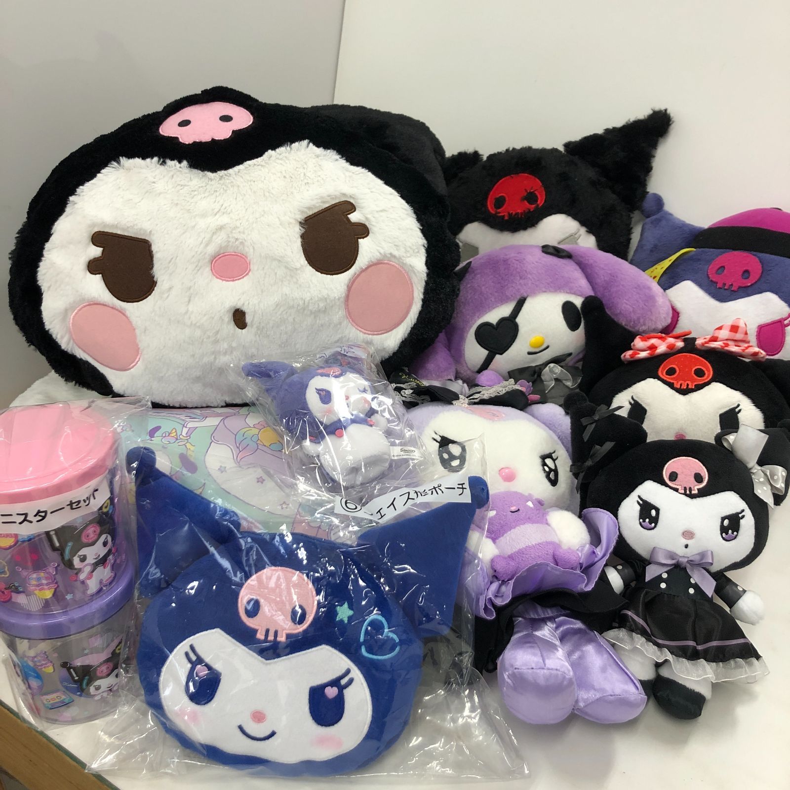 02m2126 サンリオ クロミ クロミちゃん マイメロディ ぬいぐるみ