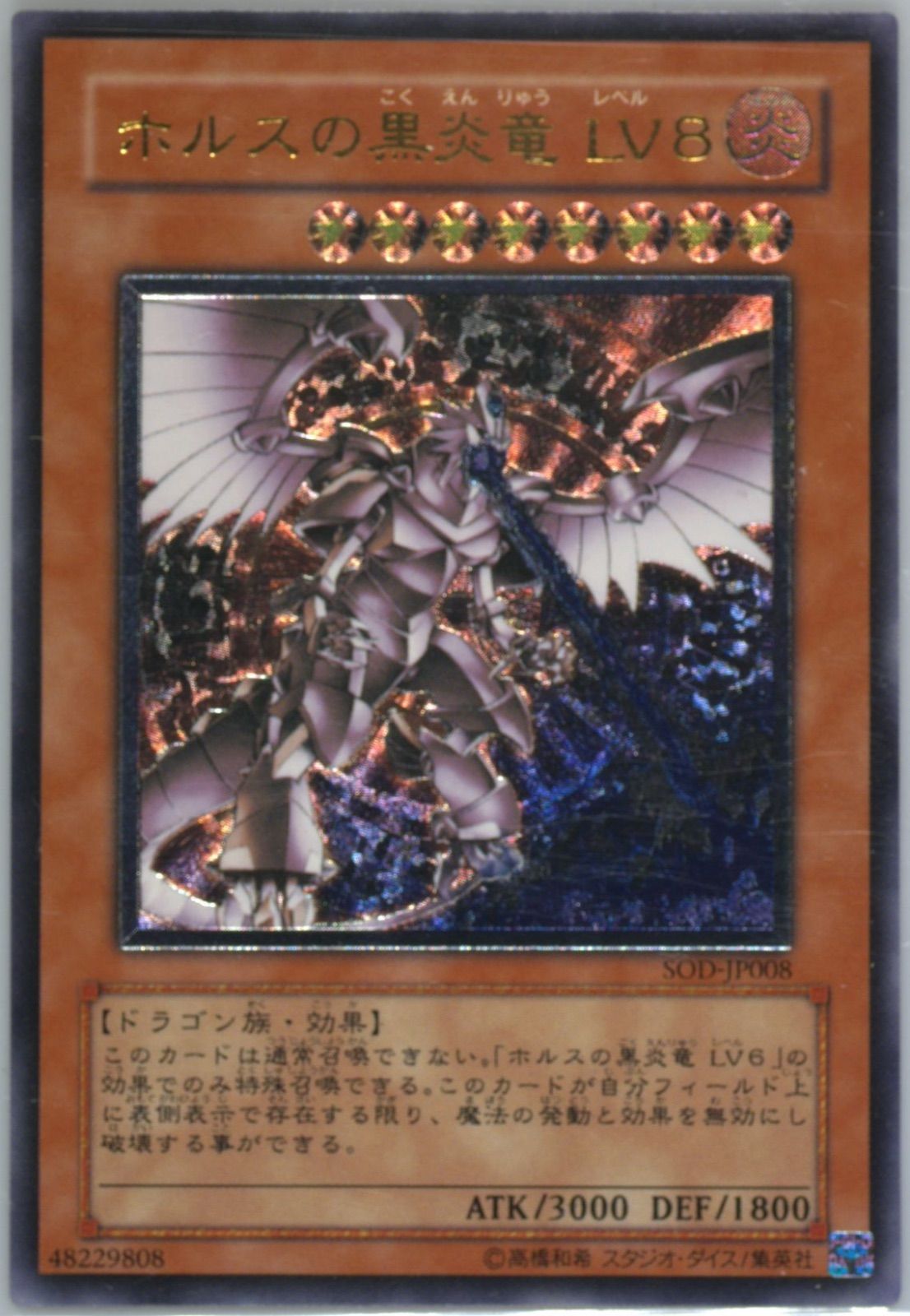 ホルスの黒炎竜 Lv6 & Lv8 レリーフ PSA10 2枚セット❗️ 遊戯王 ホルス