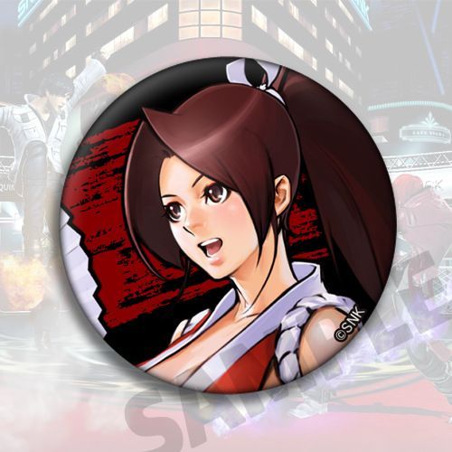 KOF】八神庵/草薙京/不知火舞 8種缶バッジセット58mm - メルカリ