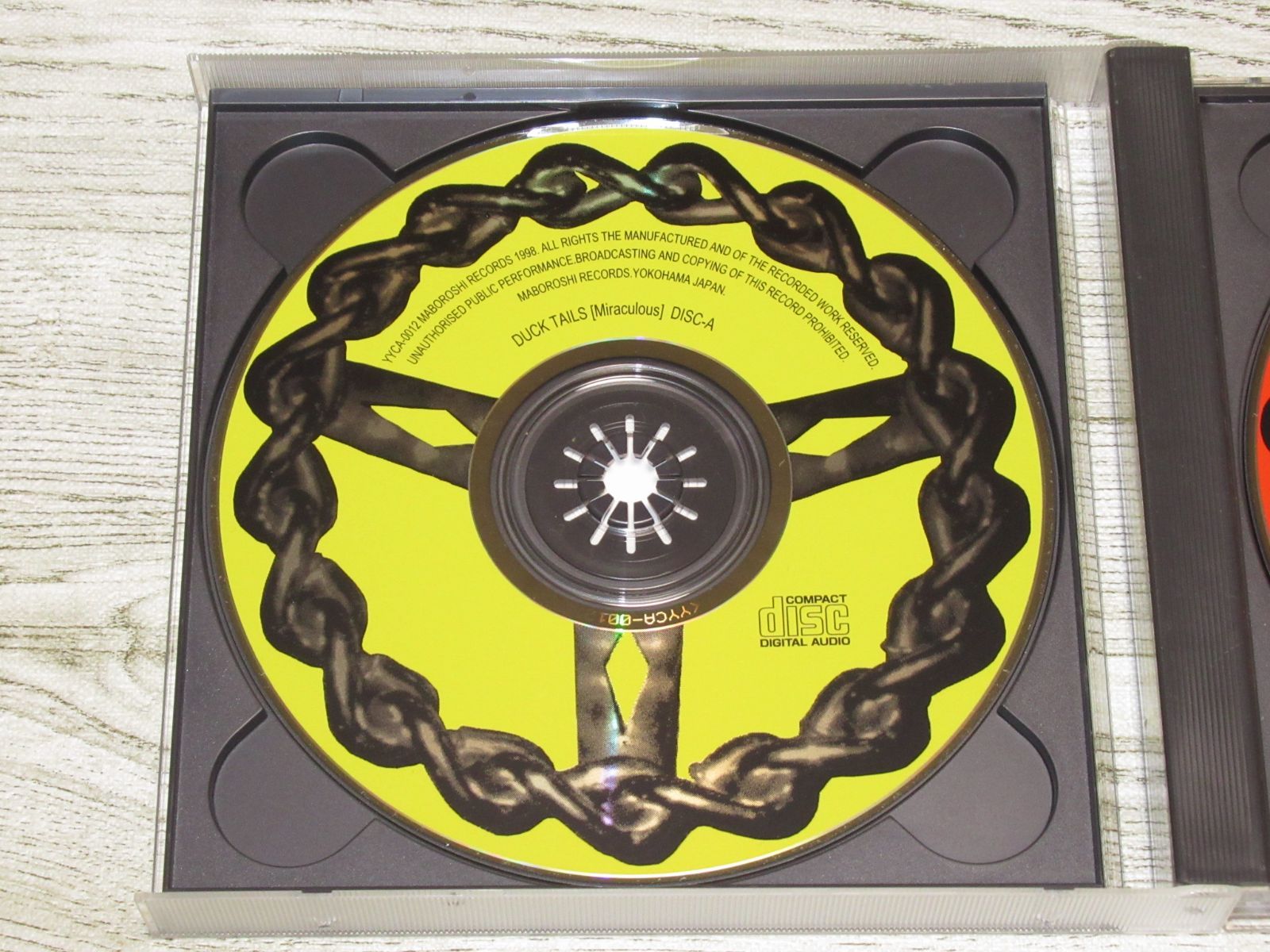 CD ダックテールズ 奇蹟 MON,SEP,15,1997 IN CLUB CITTA KAWASAKI 帯