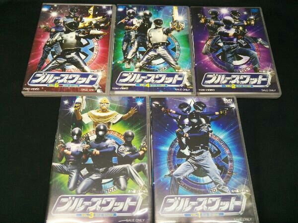 DVD] 【※※※】[全5巻セット]ブルースワット VOL.1~5 - メルカリ