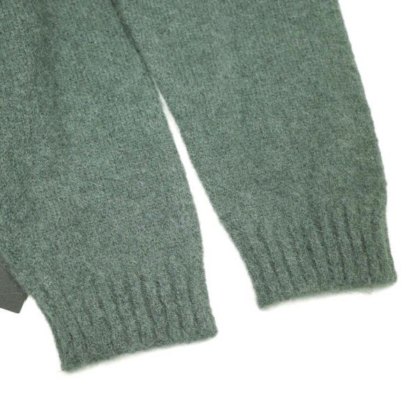 新品 ATON エイトン 日本製 BABY ALPACA HIGH NECK SWEATER ベビー