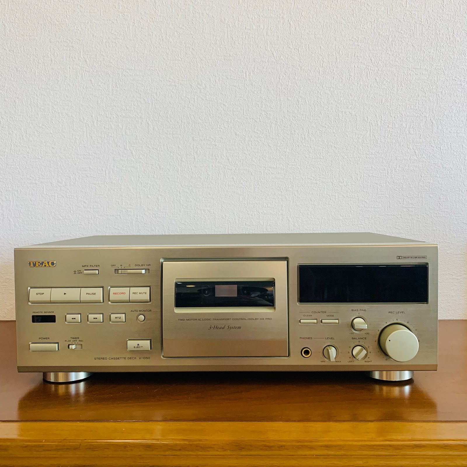 動作OK！！】 ダブルカセットデッキ TEAC ティアック W-790R ③ TEAC