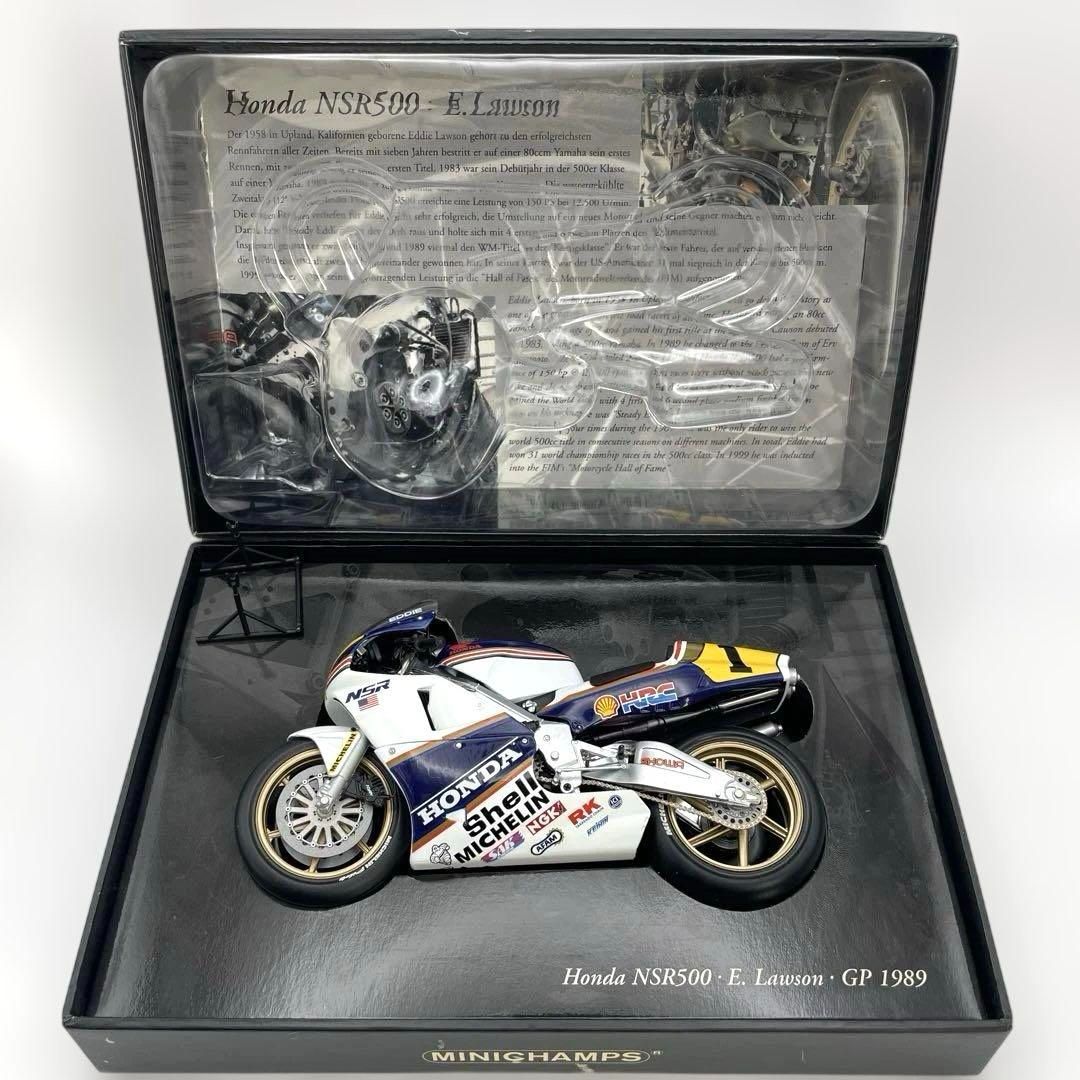 ミニチャンプス 1/12 HONDA NSR500 E.ローソン GP1989 MINICHAMPS 1:12