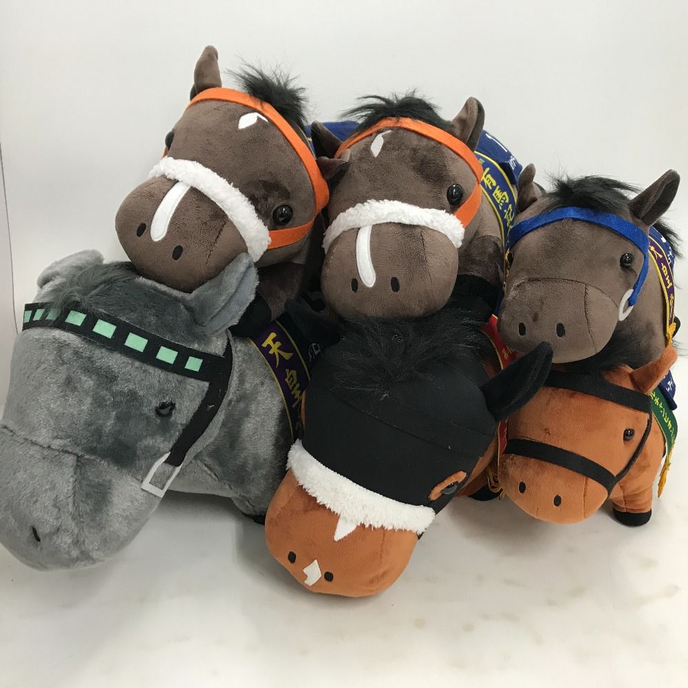 02w03278 サラブレッドコレクション ウマ 馬 ぬいぐるみ 6体セット